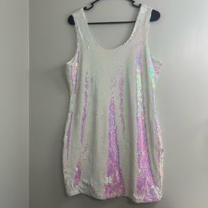 Sequin mini dress